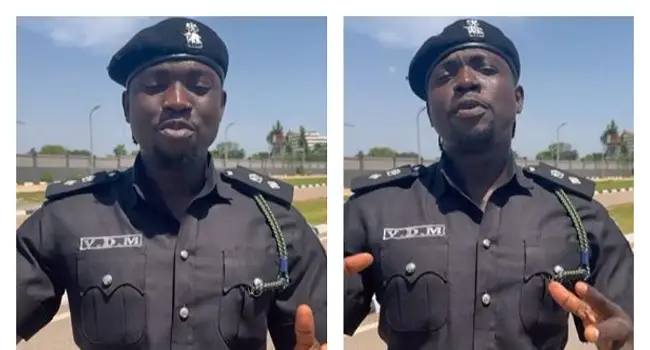 Police Condemns Unlawful use of official Uniform, goes after VDM over the Circulating Video