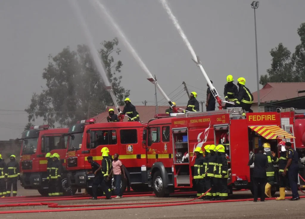 Fire Service douses inferno at Lagos factory