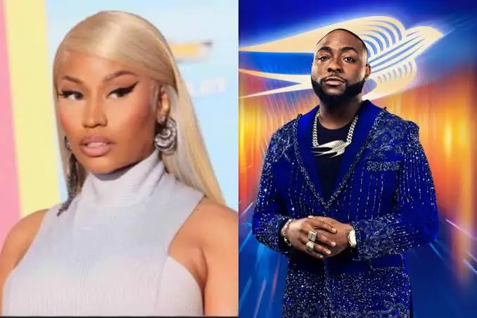 Davido incredible melody maker — Nicki Minaj