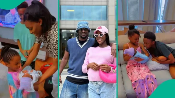 Paul Okoye, wife Ivy Ifeoma welcome new baby girl