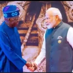 Tinubu welcomes Indian Prime Minister Modi to Nigeria