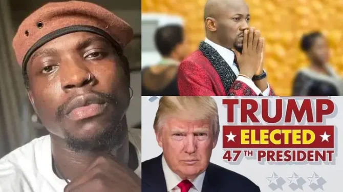 US Election: VeryDarkMan Calls Out Apostle Johnson Suleman Over Failed Prophecy