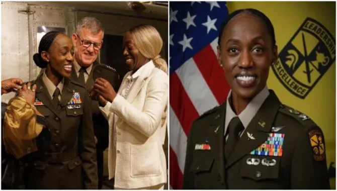 Amanda Azubuike becomes first Nigerian female to become a Brigadier General in the US Army