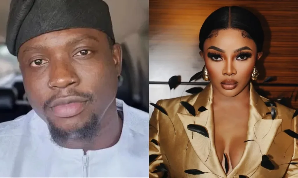 Divorce saga: ‘You will be held responsible should anything happen to 2face’ – VeryDarkMan warns Toke Makinwa