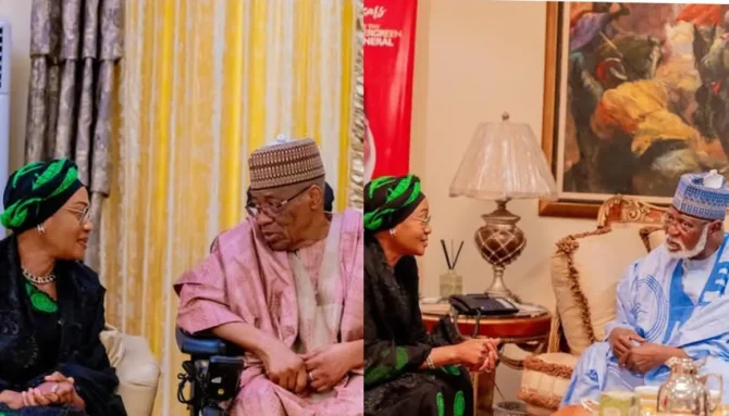 Why I visited IBB, Abdulsalami – Remi Tinubu