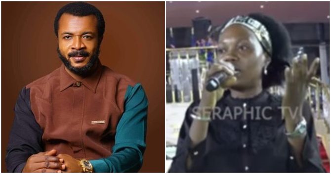 Moment Pastor, Ebuka Obi stunned as lady proposes marriage to him, says God confirmed it to her in dream