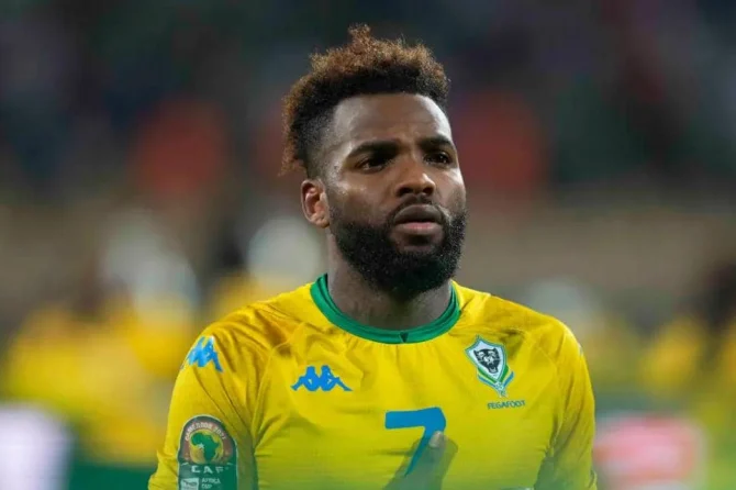 Gabon Striker Aaron Boupendza D+es After Falling from 11th Floor