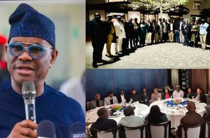 Wike hosts suspended Rivers lawmakers in UK