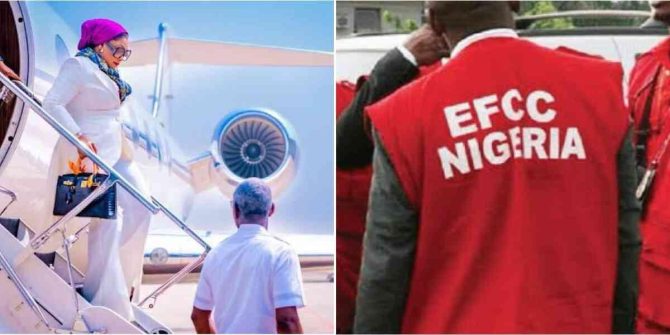 EFCC arrests Aisha Achimugu at Abuja Airport