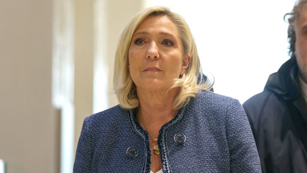 Marine Le Pen banned from 2027 presidential race, handed four-year jail term