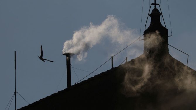 White Smoke Rises: A New Pope Has Been Chosen