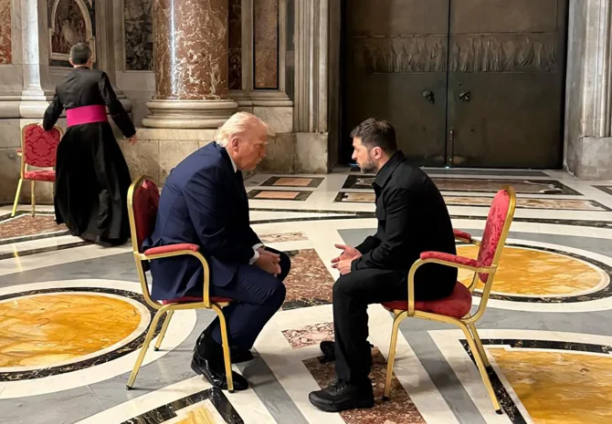Zelenskyy reveals details of his conversation with Trump during Vatican meeting