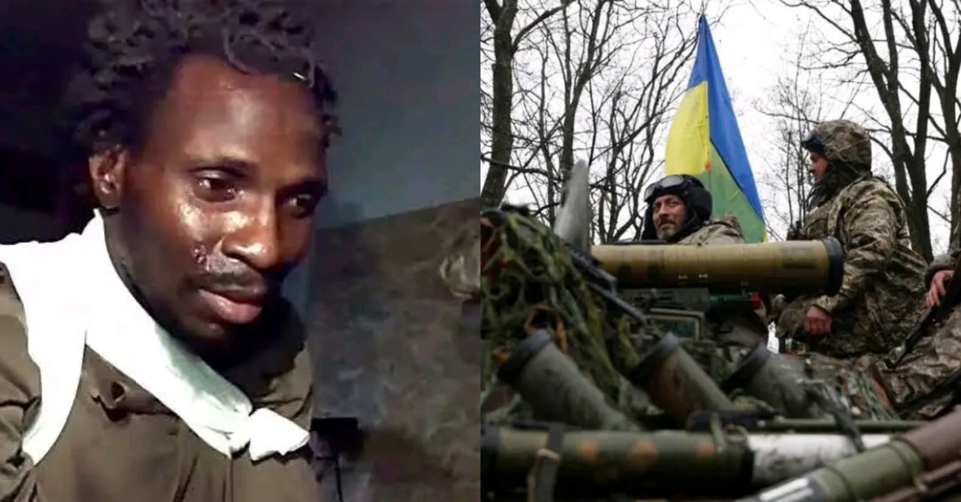 Ukrainian Forces Capture Nigerian Reportedly F+ghting for Russia
