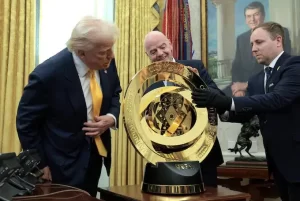 ‘Chelsea lifted duplicate Club World Cup trophy after Trump kept real one’