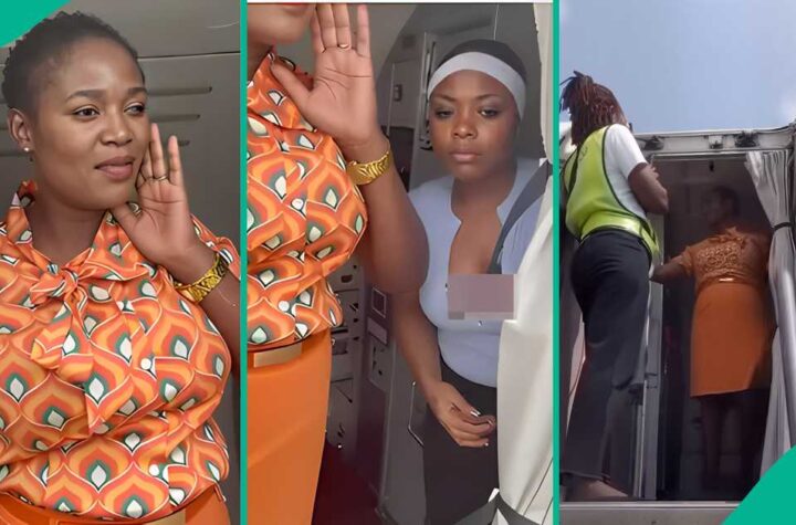 Meet Juliana Edward, an Ibom Air flight attendant.