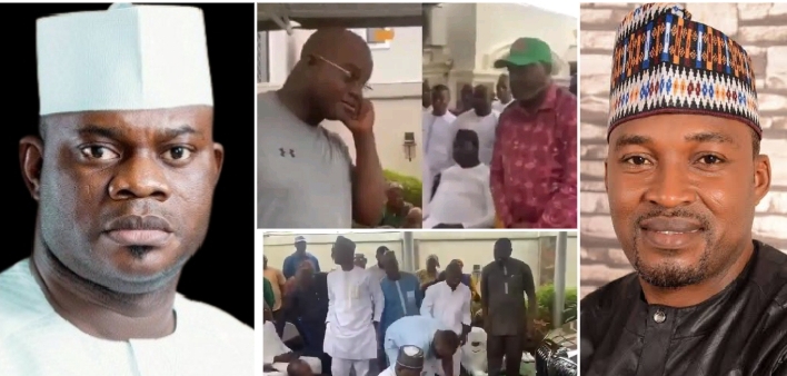 Ex-Kogi Gov. Yahaya Bello Orders Newly Elected Lawmaker to Sit on Floor, Pledges Loyalty to Gov. Ododo