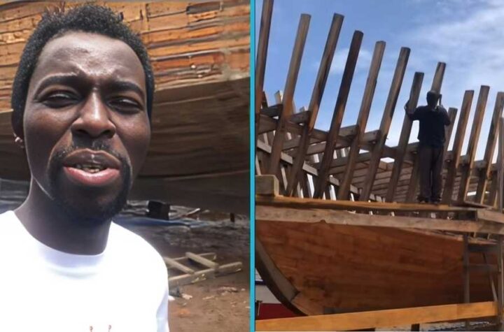 Ghanaian Noah Sparks Reactions After Claiming World Will End on Christmas Day, Builds an Ark to Survive