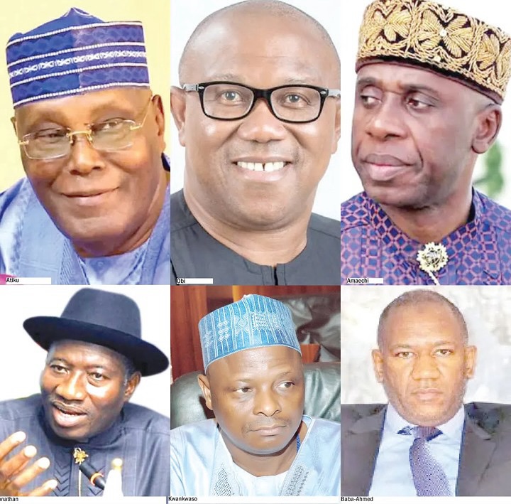 Jonathan, Kwankwaso, Dati Loom as Atiku, Obi, Amaechi Test Political Strengths Ahead of 2027
