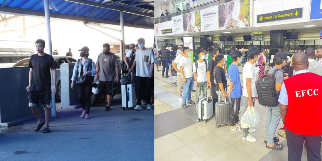 EFCC, Immigration Deport 51 Foreign Nationals for Cybercr+me