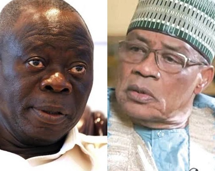 IBB: He Said ‘How Is Your Wife Clara?’ I Was Like How Does This Man Know My Wife’s Name-Oshiomhole
