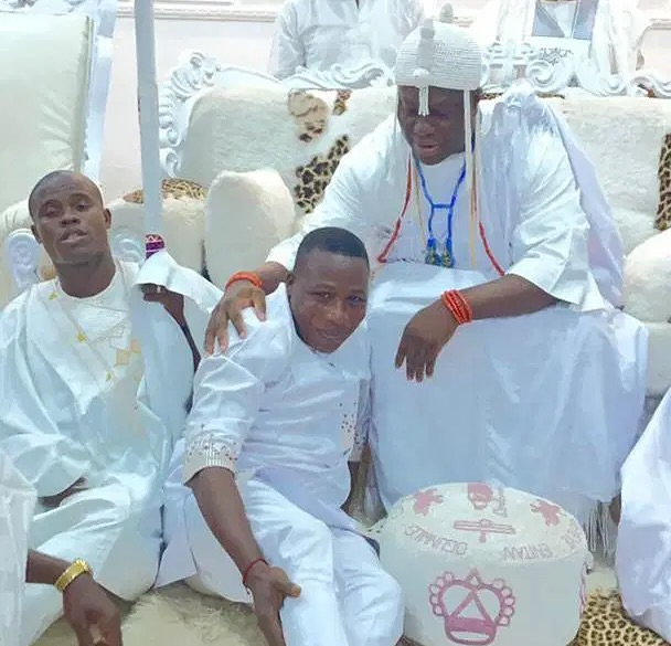 Sunday Igboho visits Ooni, seeks forgiveness