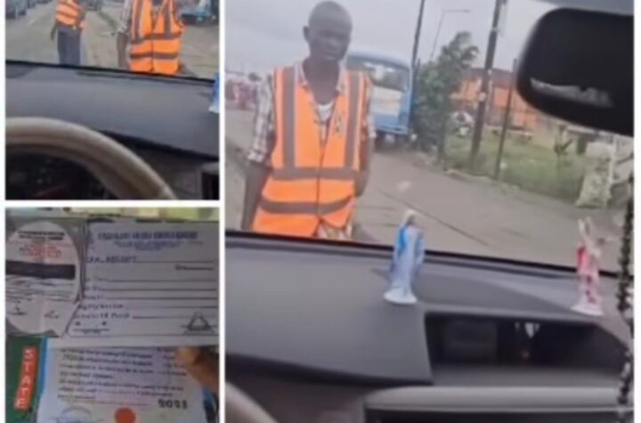 Catholic priest cries out after Lagos task force officials allegedly harass him despite driving a private car