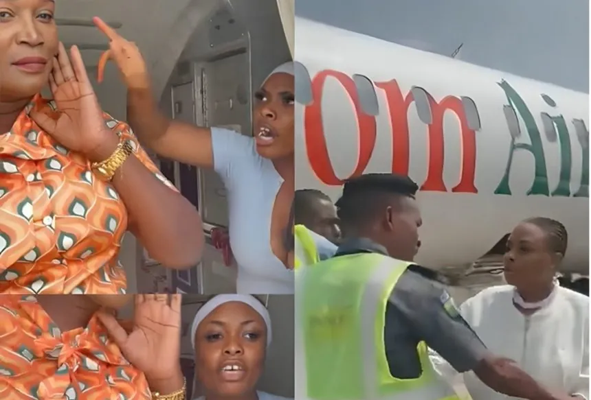 Ibom Air: The Passenger Seated Right Next to the Lady in the Viral Videos Has Contacted Me- Achimugu