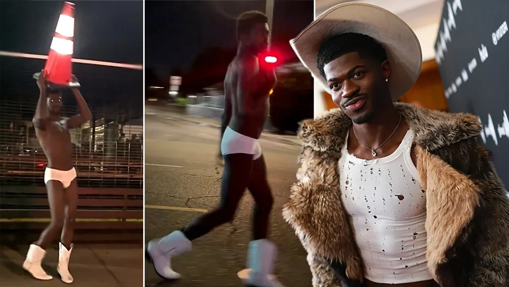 Lil Nas X Reportedly Detained in Los Angeles After Wandering Streets in Underwear and Cowboy Boots