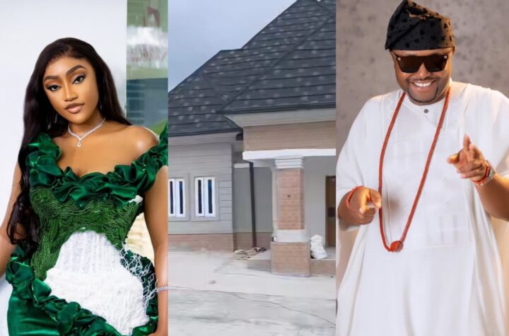Sheila Courage congratulates ex-husband Isreal DMW on new house, as Nigerians drag her on social media  