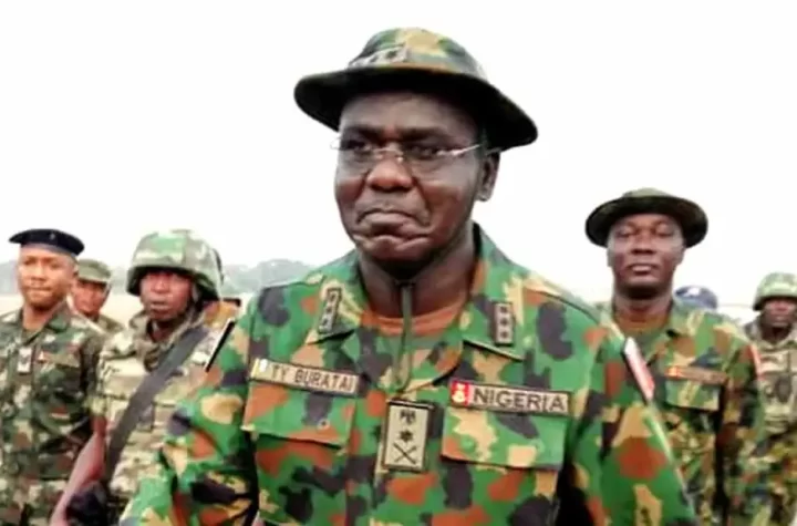 Former Chief of Army Staff, Buratai Suggests COVID-Style Lockdown to Tackle Terr%rism, B@nditry, and K+dnapping in Nigeria