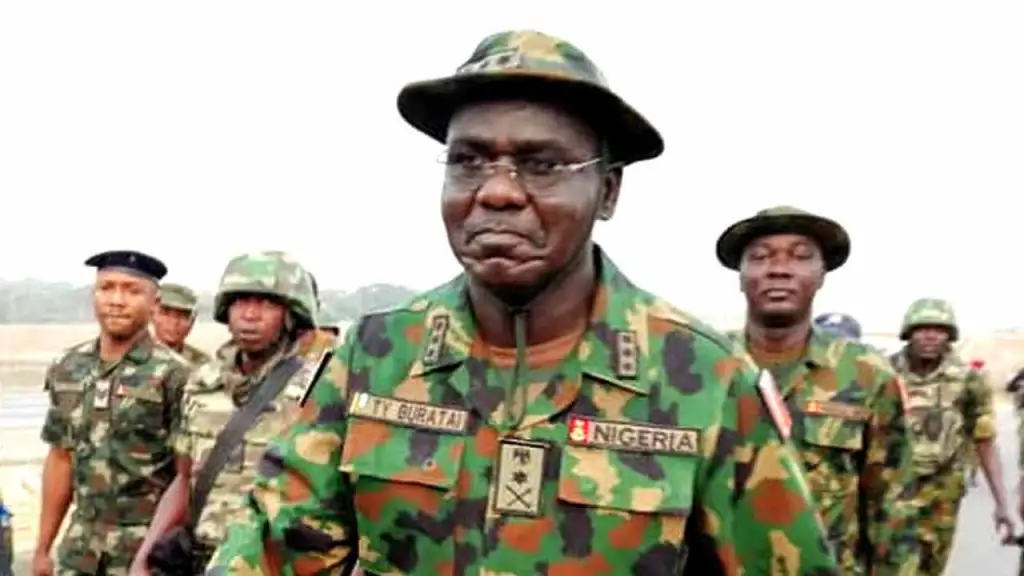 Former Chief of Army Staff, Buratai Suggests COVID-Style Lockdown to Tackle Terr%rism, B@nditry, and K+dnapping in Nigeria
