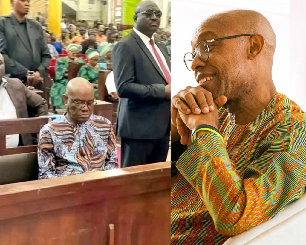 Chidi Odinkalu Reacts After Nyesom Wike Was Captured Inside Church With Heavy Security Protection