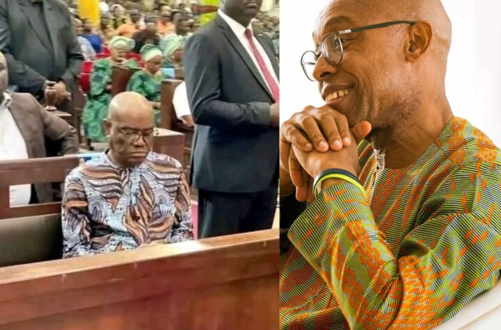 Chidi Odinkalu Reacts After Nyesom Wike Was Captured Inside Church With Heavy Security Protection