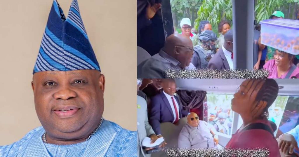 Governor Adeleke employs 30-year-old Puff-Puff Seller, makes her a Chef at the Osun state Government house