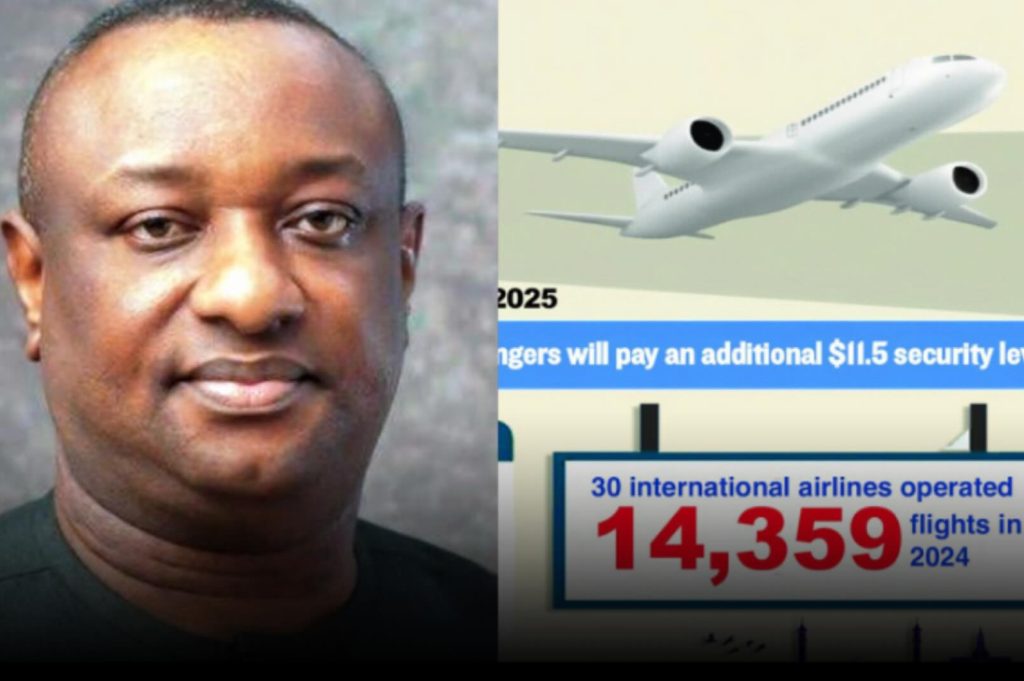 From December 1, 2025, international passengers flying into or out of Nigeria will pay an additional $11.5 levy per ticket under the new Advance Passenger Information System (APIS) initiative.