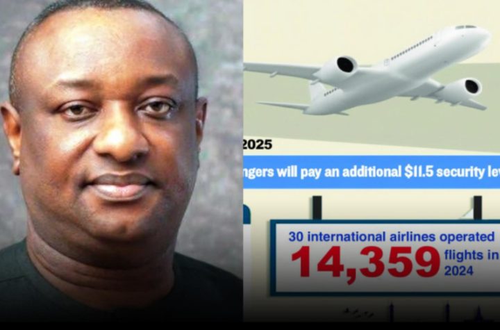 From December 1, 2025, international passengers flying into or out of Nigeria will pay an additional $11.5 levy per ticket under the new Advance Passenger Information System (APIS) initiative.