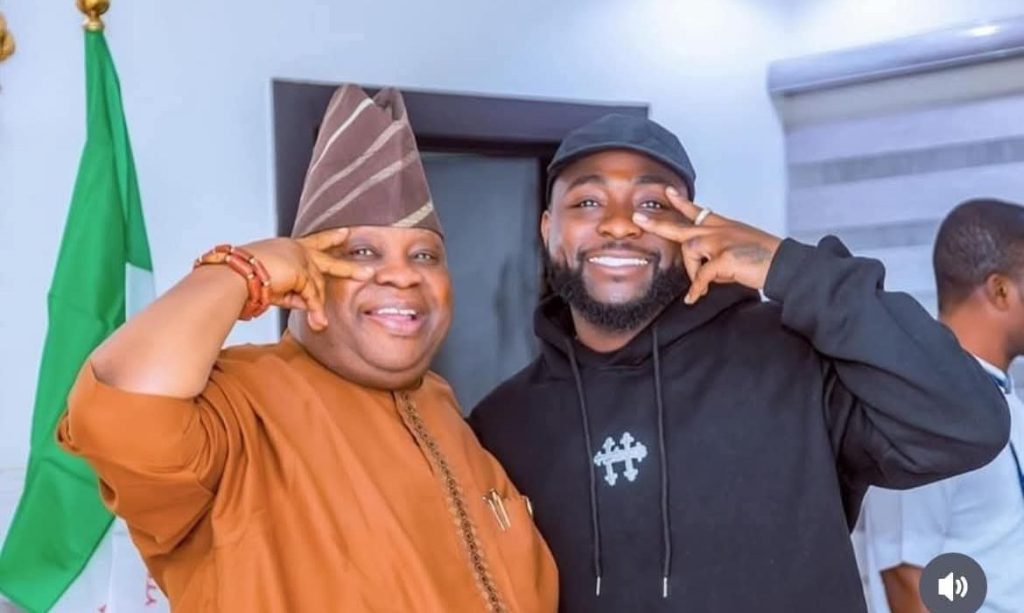 Osun Appoints Davido as Chairman of Sports Trust Fund to Boost State’s Sport Development