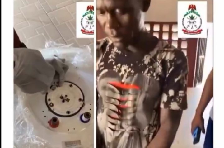 NDLEA Uncovers Tr%madol Hidden in Water Heater Tank in Kwara