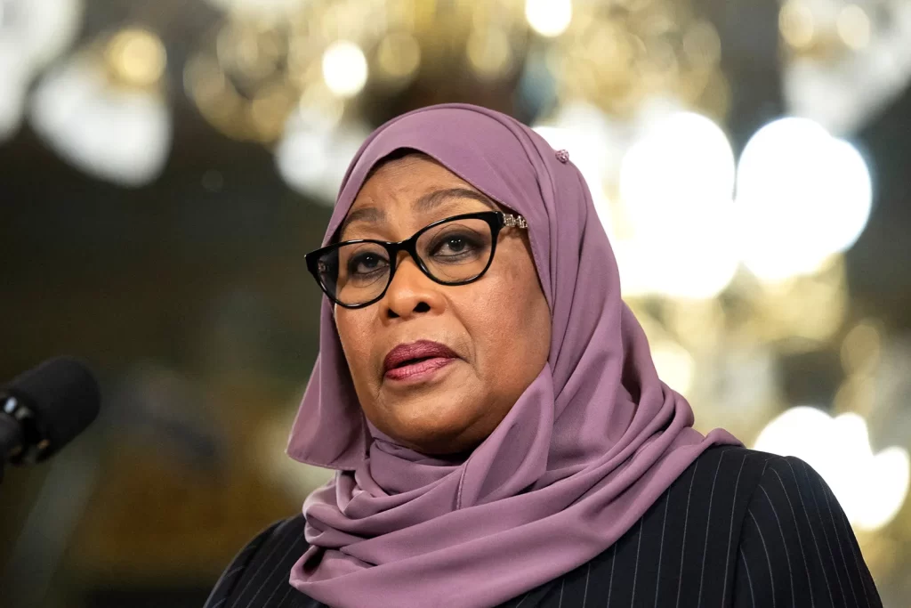 President Samia Suluhu declared winner of tanzanian election amid deadly protests