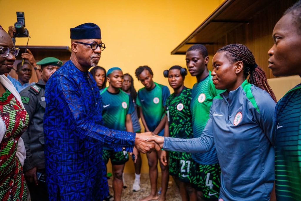 Governor Abiodun makes Super Falcons ₦50 Million richer