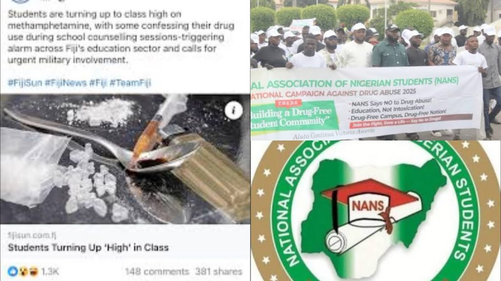 NANS Calls for Mandatory Drug Testing in Nigerian Tertiary Institutions