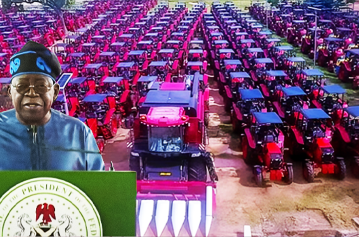 4 Months After Tinubu’s ₦50bn Tractor Launch, Machines Remain Unused Amid Bureaucratic Delays