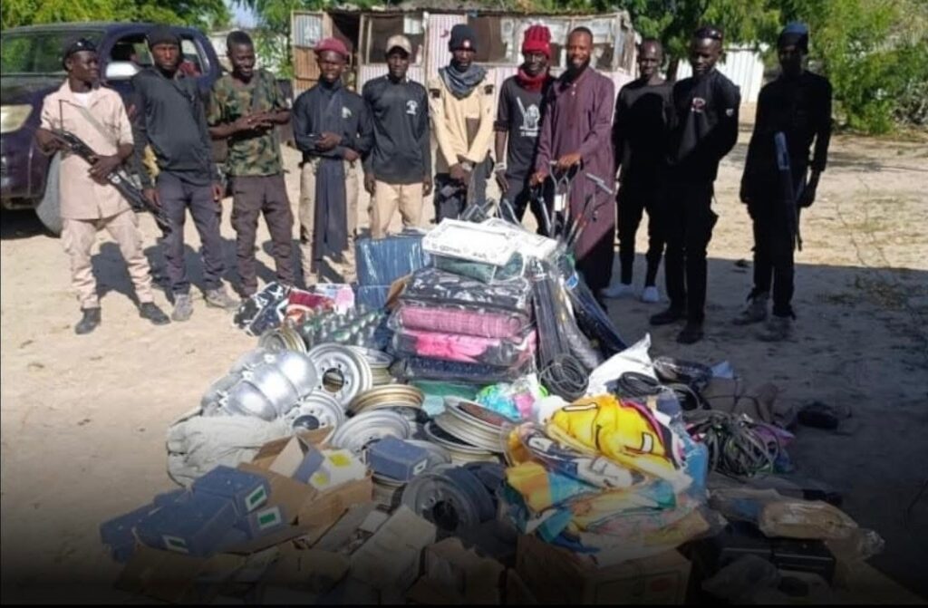 Troops Uncover Major T+rrorist Logistics Cache Along Damasak–Kareto Road, Borno State