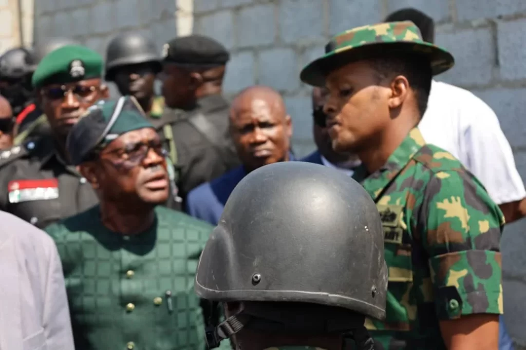 Details of Conversation between FCT minister Wike and Naval Officer Emerge