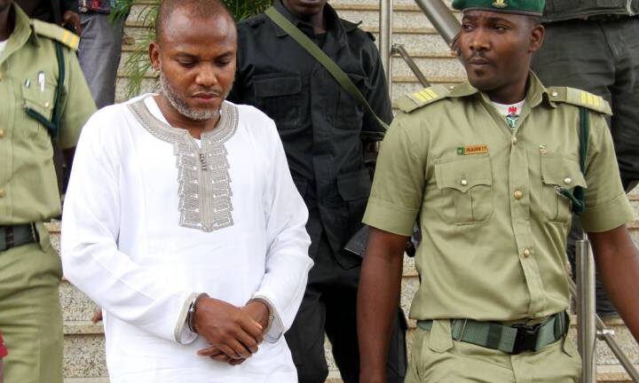 Nnamdi Kanu moved from DSS Detention to Sokoto Prison