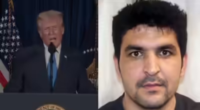 Trump Labels Sh%%ting Near White House an “Act of Terr+r,” Links Suspect to Afghan Evacuation