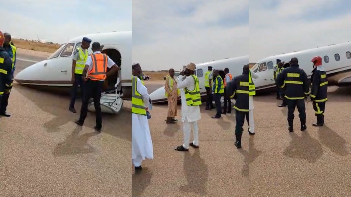 Private Jet Crash-Lands at Kano Airport, All Passengers Escape Unh¥rt