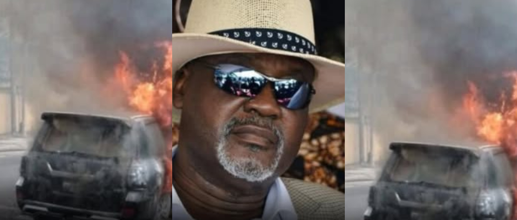 Ex-Rivers Rep Member Escapes Death As SUV Bursts Into Flames