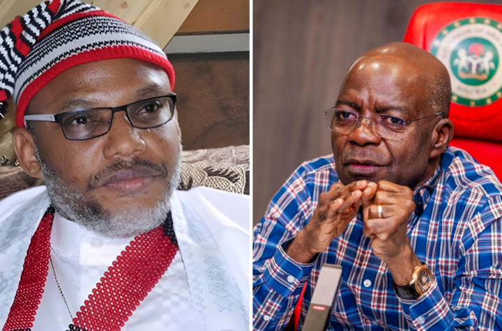 Governor Otti Visits IPOB Leader, Nnamdi Kanu In Prison