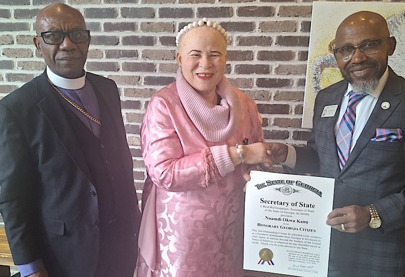 US state, Georgia grants Nnamdi Kanu honorary citizenship